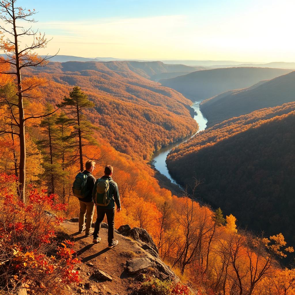 Trails, rivers, ridgelines
